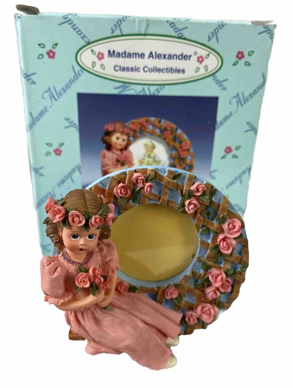 Madame Alexander Classic Collectible 2000 Flower Girl Mini Frame #90765 RARE